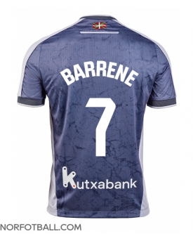 Billige Fotballdrakt Real Sociedad Ander Barrenetxea #7 Replika Bortedrakt 2025-26 Kortermet Billige Fotballdrakt Real Sociedad Ander Barrenetxea #7 Replika Bortedrakt 2025-26 Kortermet